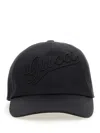 Gucci Men Baseball Cap With Embroidery In Black