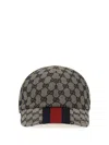 Gucci Original Gg Hats Blue In Gray