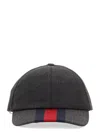 Gucci Web Cap In Black