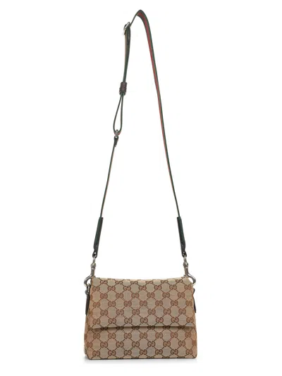 GUCCI GUCCI MEN BEIGE SMALL CROSSBODY BAG