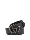 Gucci Gg Marmont Thin Belt In Multicolor