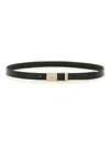 Gucci Men Belt With Buckle In Black