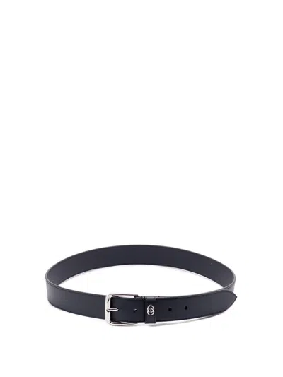 Gucci Men Belt With `interlocking G` Detail In Multicolor