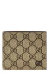 Gucci Men 'bi-fold' Wallet In Neutral