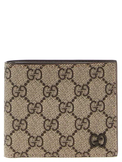 Gucci Men 'bi-fold' Wallet In White