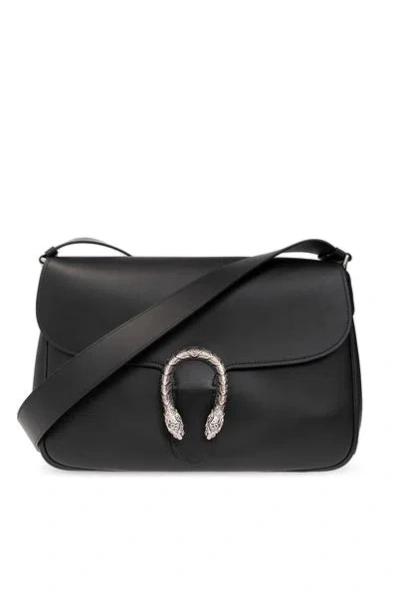 Gucci Men's Black Calfskin Crossbody Handbag For Fw23
