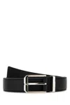 Gucci Cintura In Pelle Nera  Uomo