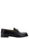 Gucci Men Black Loafers With Horsebit In Leather Man In Black