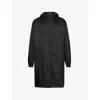Gucci Gg Long Down Jacket In Black