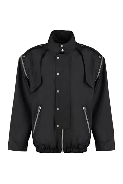 Gucci Men's Black Techno Fabric Jacket For Ss23
