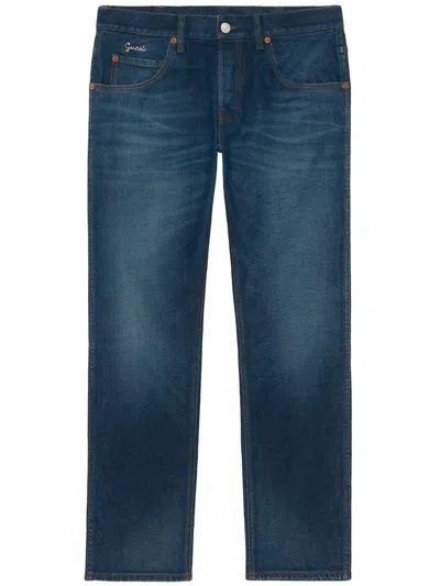 Gucci Men's Bluemix Tapered Pants For Fw22