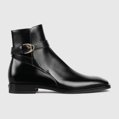 Gucci Men's Boot With Buckle In Multi