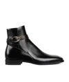 Gucci Men's Boot With Buckle In Black