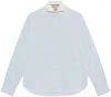 Gucci Shirts In Babybluemx