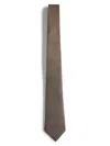 Gucci Men 'gg' Tie In Brown