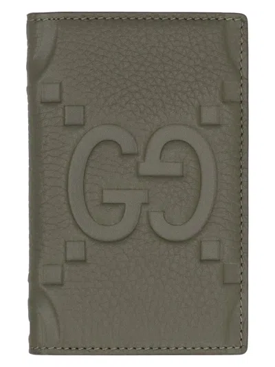 GUCCI MEN'S CARD HOLDER JUMBO GG
