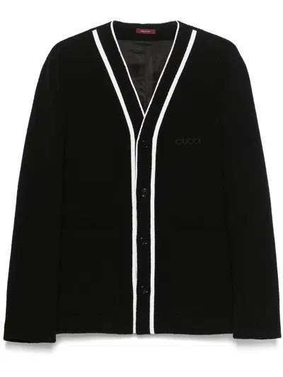 Gucci Men Cardigan In Multicolor