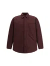 Gucci Men Checked Cotton Jacket In Brown