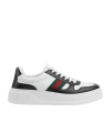 Gucci Chunky B Leather Sneakers In Multi