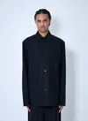 Gucci Men Classic Poplin Shirt In Black