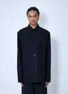 Gucci Men Classic Poplin Shirt In Black