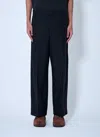 Gucci Men Cotton Poplin Pants In Black