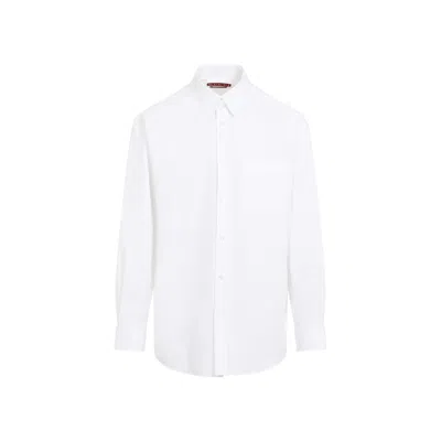 Gucci Crispy Cotton Poplin Shirt In White
