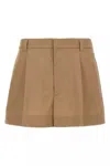 Gucci Cotton Shorts Bermuda And Short Beige In Brown