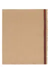 Gucci Cotton-silk Blend Scarf In Beige