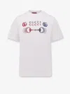 Gucci Double G And Horsebit Print T-shirt In Multi