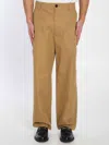 Gucci Cotton Twill Trousers