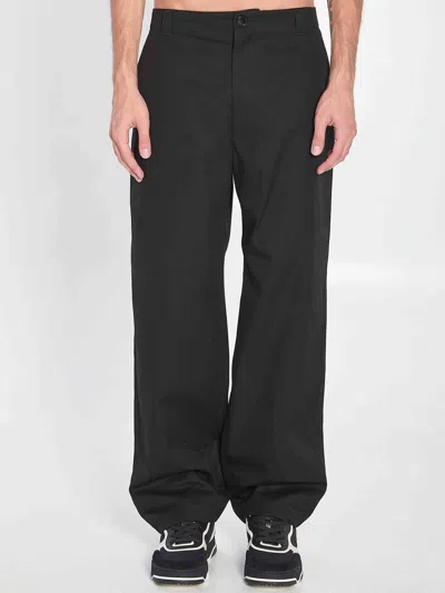 GUCCI GUCCI MEN COTTON TWILL TROUSERS