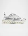 Gucci Men's Cub3d Gray Sneaker In Silver/white