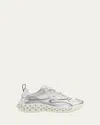 Gucci Men's Cub3d Gray Sneaker In Silver/white
