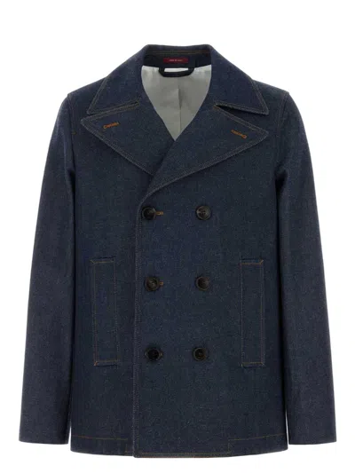 GUCCI MEN'S DENIM BLAZER