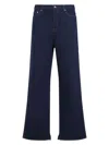 Gucci Mens Dark Blue Brand-embossed Mid-rise Straight-leg Jeans In Blue