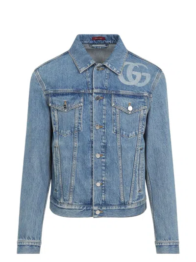 GUCCI MEN'S DENIM JACKET