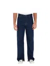 Gucci Mens Dark Blue Brand-embossed Mid-rise Straight-leg Jeans