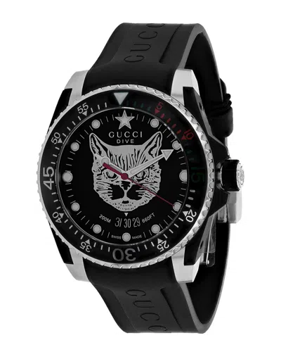 Gucci Men's Dive Watch In Blue