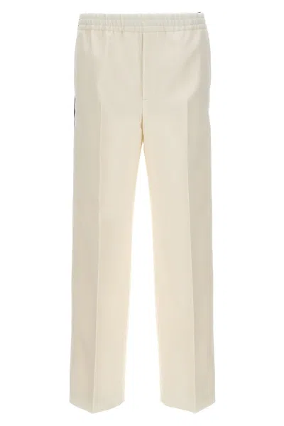 Gucci Men Drill Pants In White