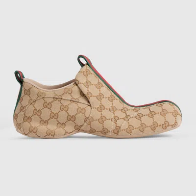 Gucci Gg Supreme Web-stripe Sneakers In Multi