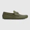 Gucci Men's Driver With Horsebit In Black