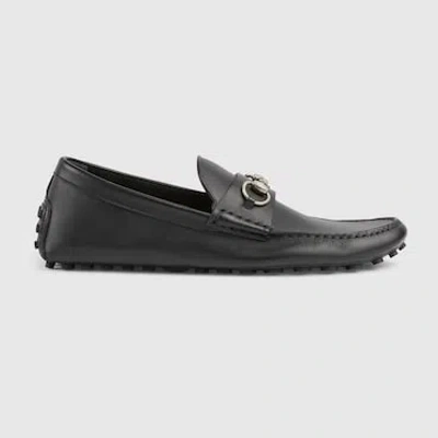Gucci Herren-mokassin Mit Horsebit In Black