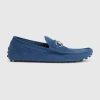 Gucci Herren-mokassin Mit Horsebit In Blue