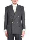 Gucci Elegant Cashmere Jacket In Gray