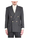 Gucci Elegant Cashmere Jacket In Grey