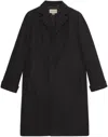 Gucci You Got Good Taste Printed Coat In Black