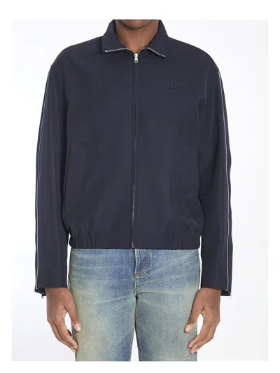 GUCCI MEN'S EMBROIDERED JACKET