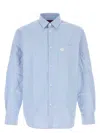 Gucci Men's Embroidered Poplin Shirt In Multi