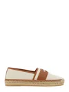 Gucci Beige Cotton And Linen Espadrilles For Men In Brown